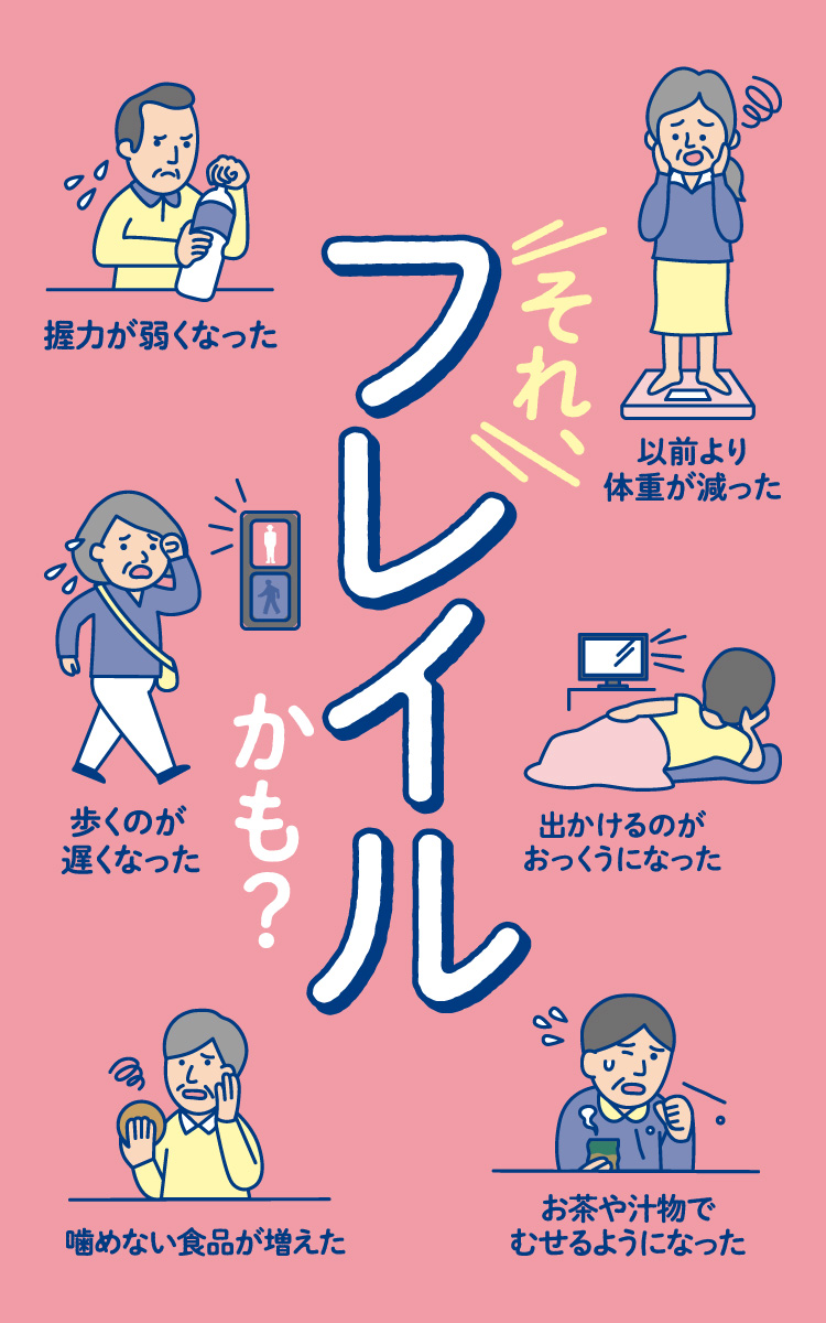 それ、フレイルかも？（スマホ表示用の画像）