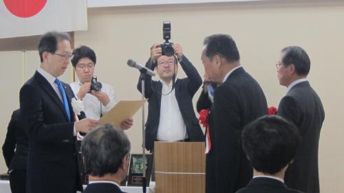 知事賞授与 株式会社キコー