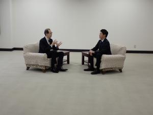 兵庫県知事表敬訪問写真１