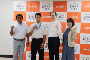 令和６年度全国高等学校総合体育大会陸上競技（男子八種競技)優勝報告について