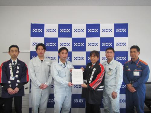 協力要請活動の写真