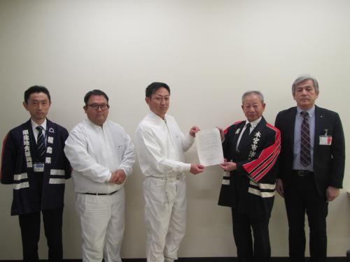 協力要請活動の写真