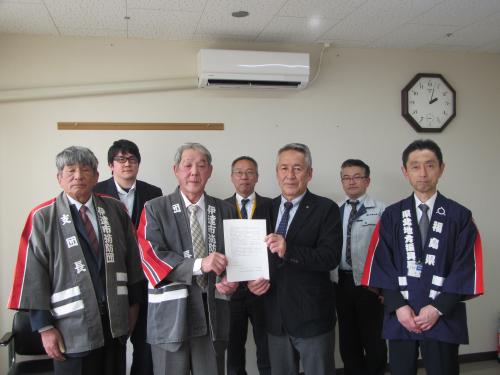 協力要請活動の写真