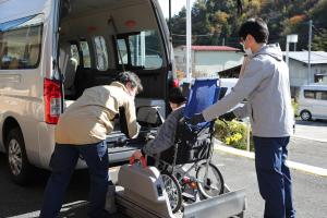 要配慮者避難訓練