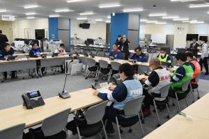 国原子力災害現地対策本部運営訓練