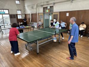 種目別スポーツ教室（サウンドテーブルテニス）