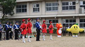 県警音楽隊の様子