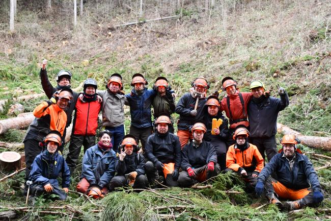 研修生集合写真