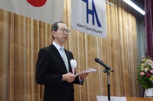 テクノアカデミー浜入学式写真