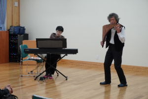 パンフルート演奏