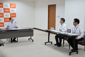 イクボス面談参加者との意見交換