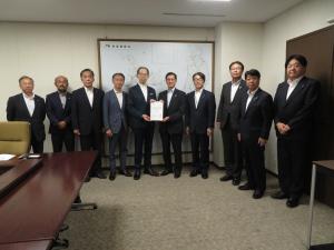 令和7年度常磐自動車道・東北中央自動車道・東北横断自動車道いわき新潟線建設促進期成同盟会合同大会及び要望活動写真4