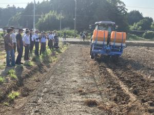 現地実演の様子