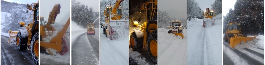 除雪作業