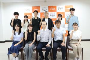 慶應義塾大学 橋口勝利ゼミ表敬訪問写真３