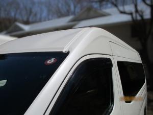 ルーフのへこみ