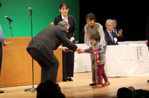 スローガン表彰の様子