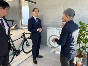 富岡町訪問写真２