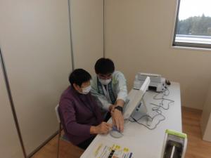 血管年齢ブース