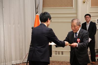 福島県統計協会名誉会長表彰