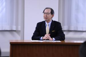 東京農工大学生表敬訪問写真1