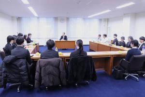 東京農工大学生表敬訪問写真2