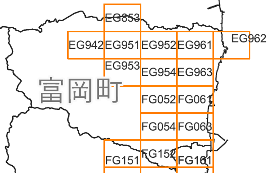 指定道路図（富岡町）