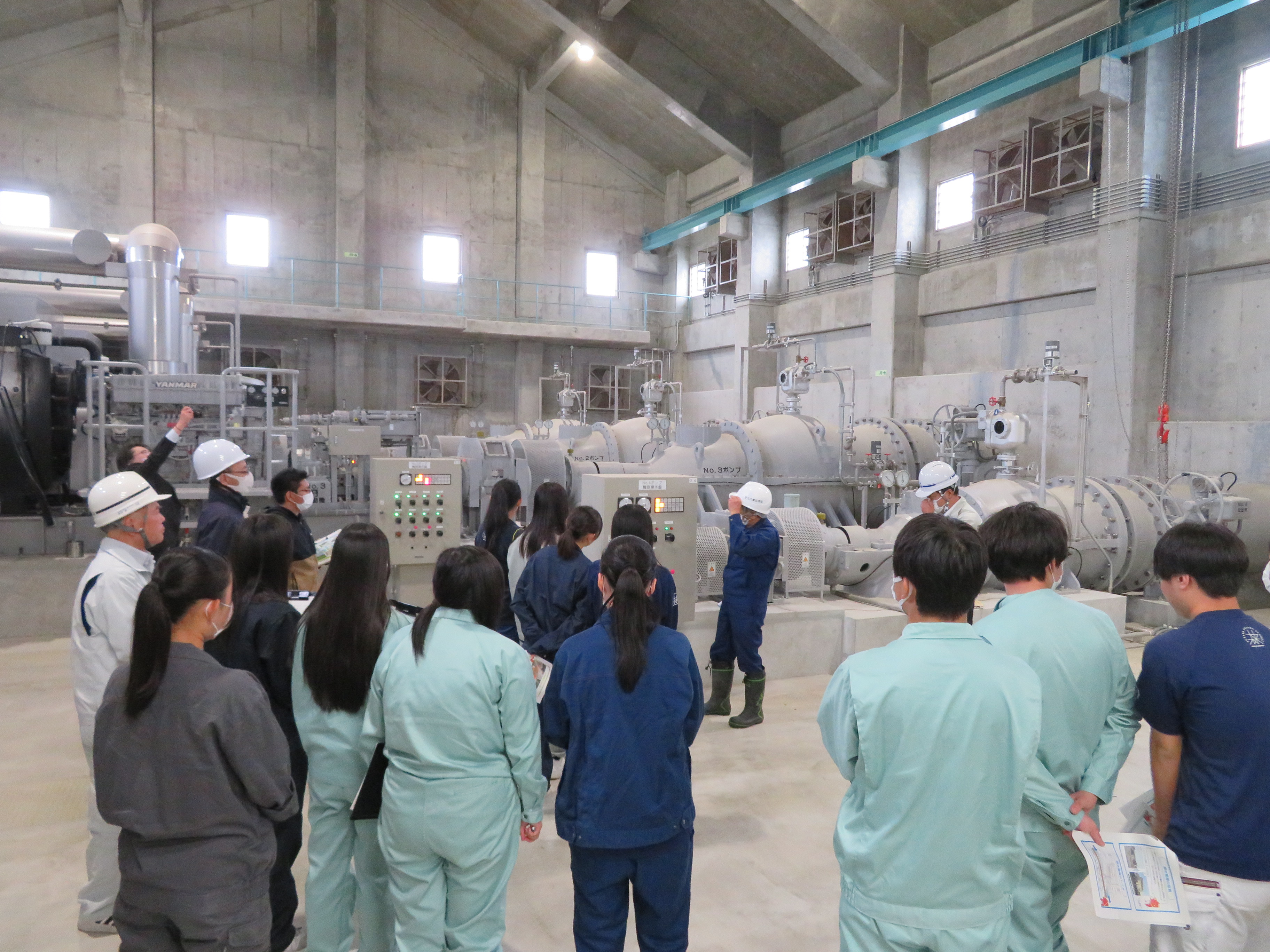 福浦南部排水機場