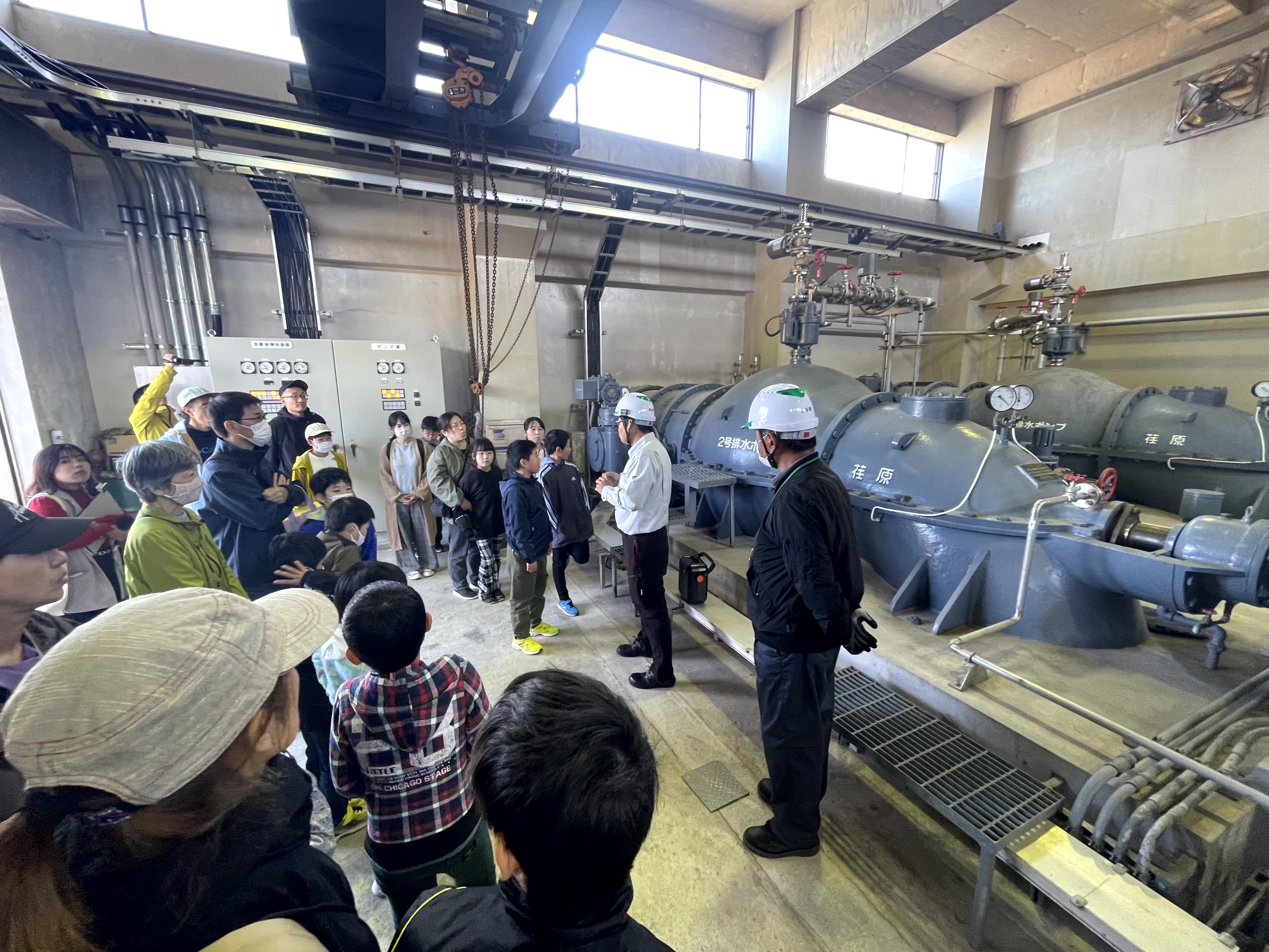 大越藤間第二排水機場1