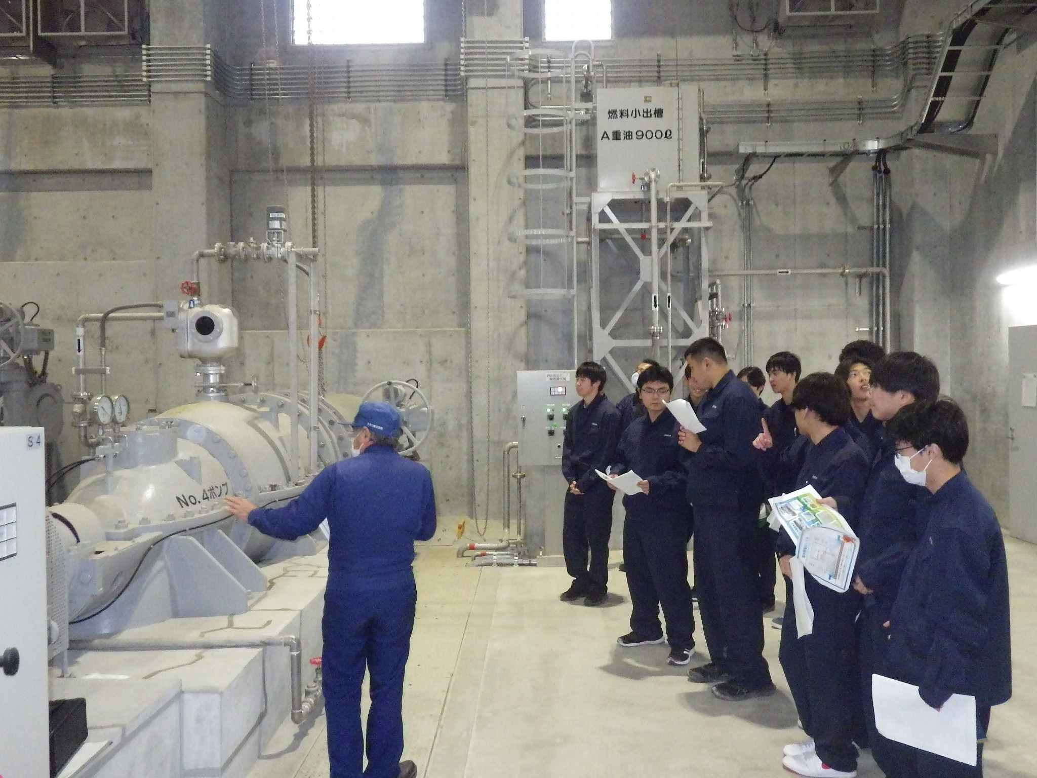 福浦南部排水機場