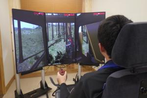 ハーベスタシミュレータートレーニング