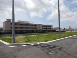 対象物件の画像です。更地になっています。