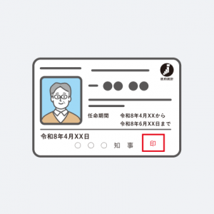調査員証(見本)
