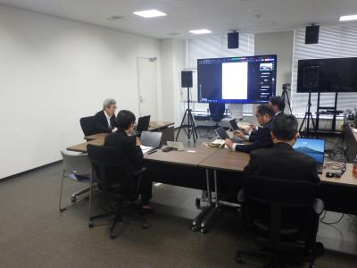 R8年度第1回環境モニタリング評価部会当日の写真