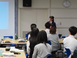 壮行会・事前オリエンテーションの様子