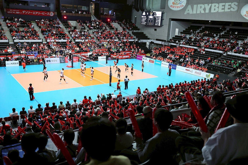 福島デンソーエアリービーズ10月23日24日 ホーム開幕節