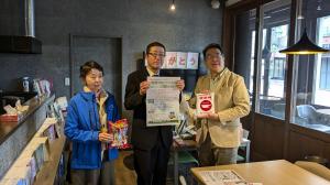 令和6年度南会津地方フードドライブ寄贈式写真