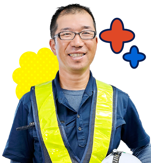 工事部 29年目 蓮沼 潤一さん